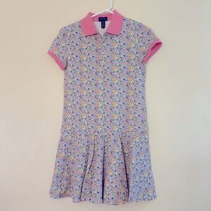 Polo Ralph Lauren girls floral polo dress size XL or 16 years NWT